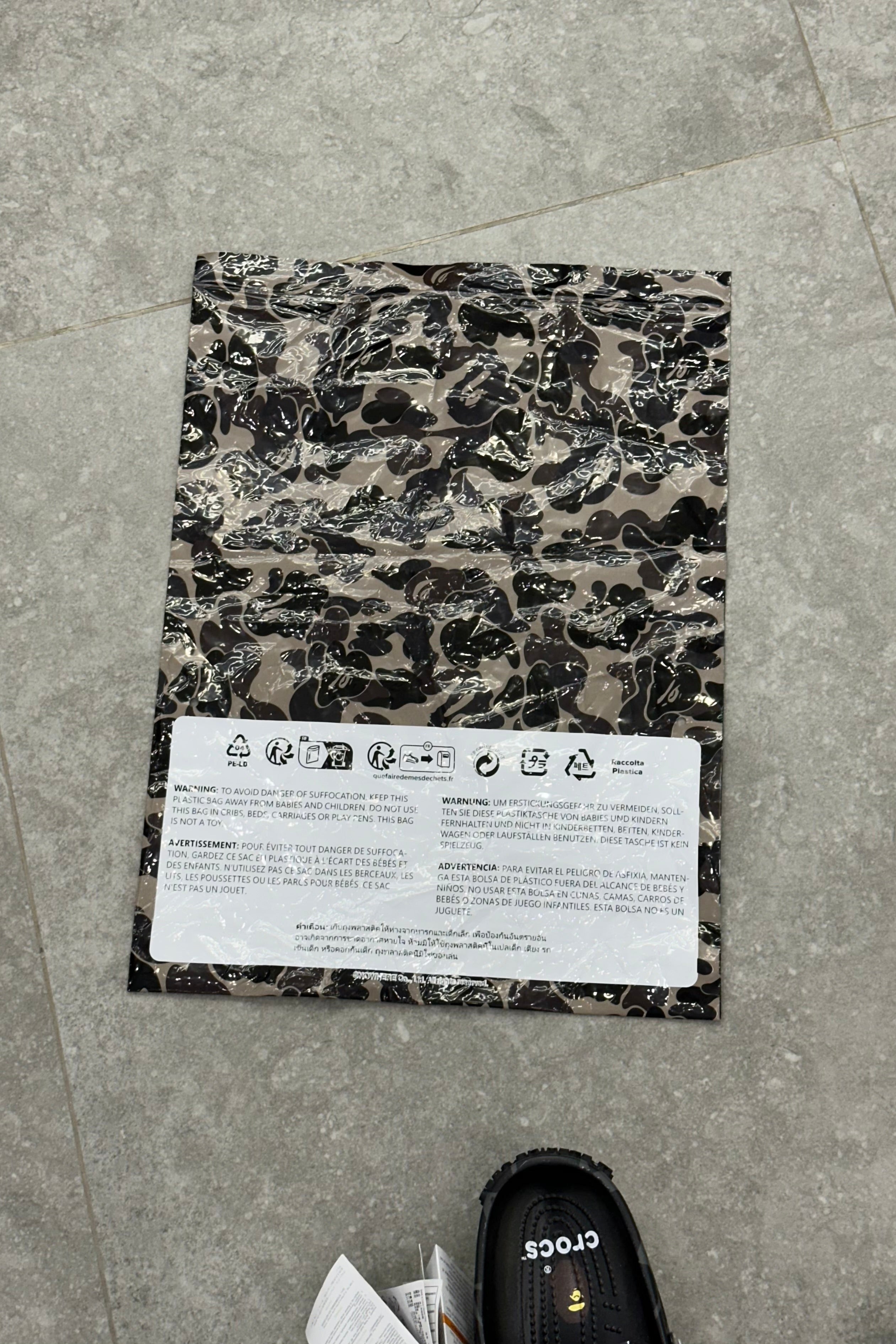Crocs X A Bathing Ape ABC
Camo Black (Friends & Family) - MAGIC CITY