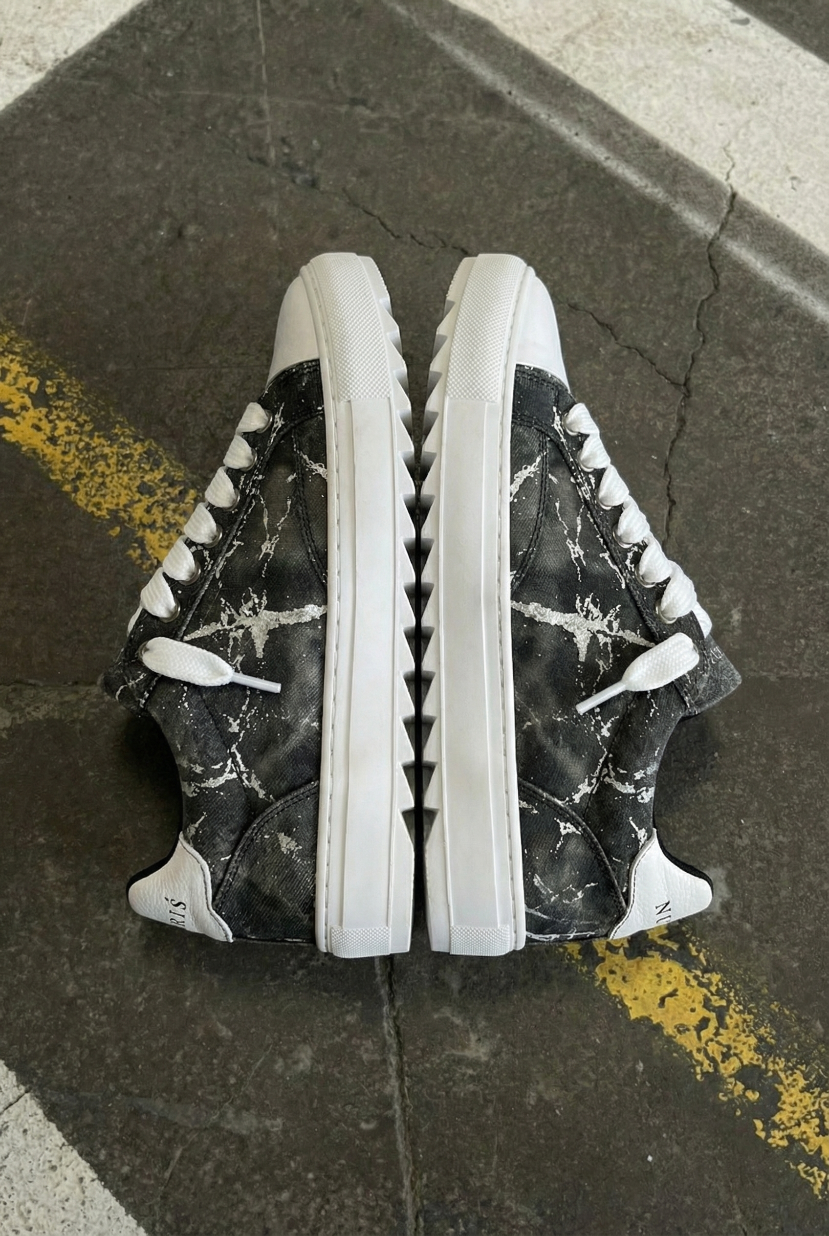 Numeris Atelier Pigment Sneakers - Black | Editorialist