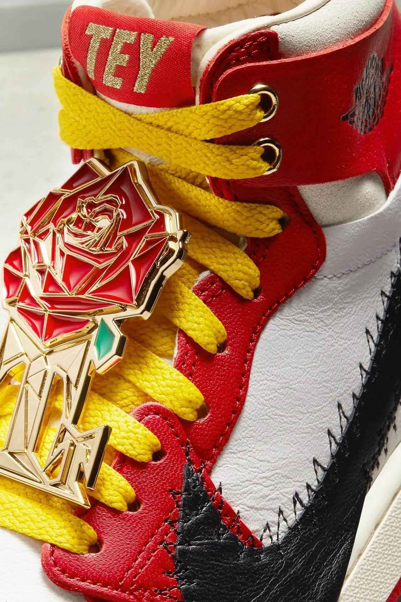 Jordan 1 High Zoom Air CMFT 2 Teyana Taylor A Rose - MAGIC CITY