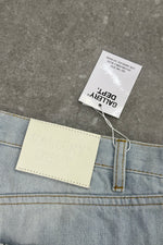 GALLERY DEPT Flared Jeans Paint Splatter – Light Wash Blue