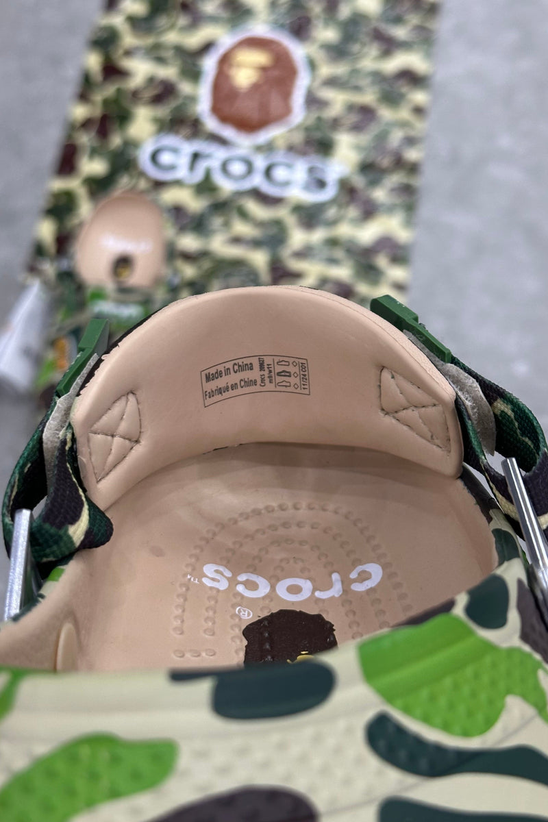 Crocs X A Bathing Ape ABC
Camo - Green - MAGIC CITY