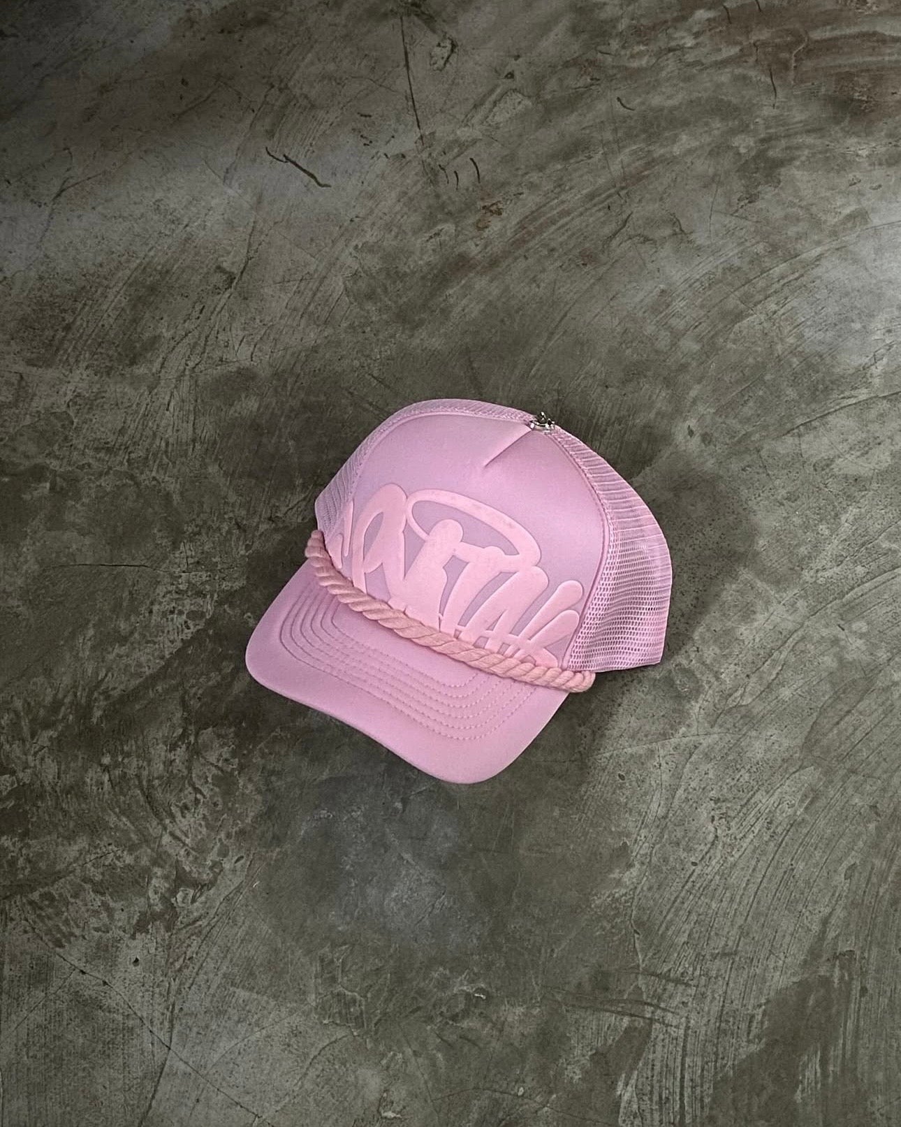 Syna World Rope Trucker Hat – Pink