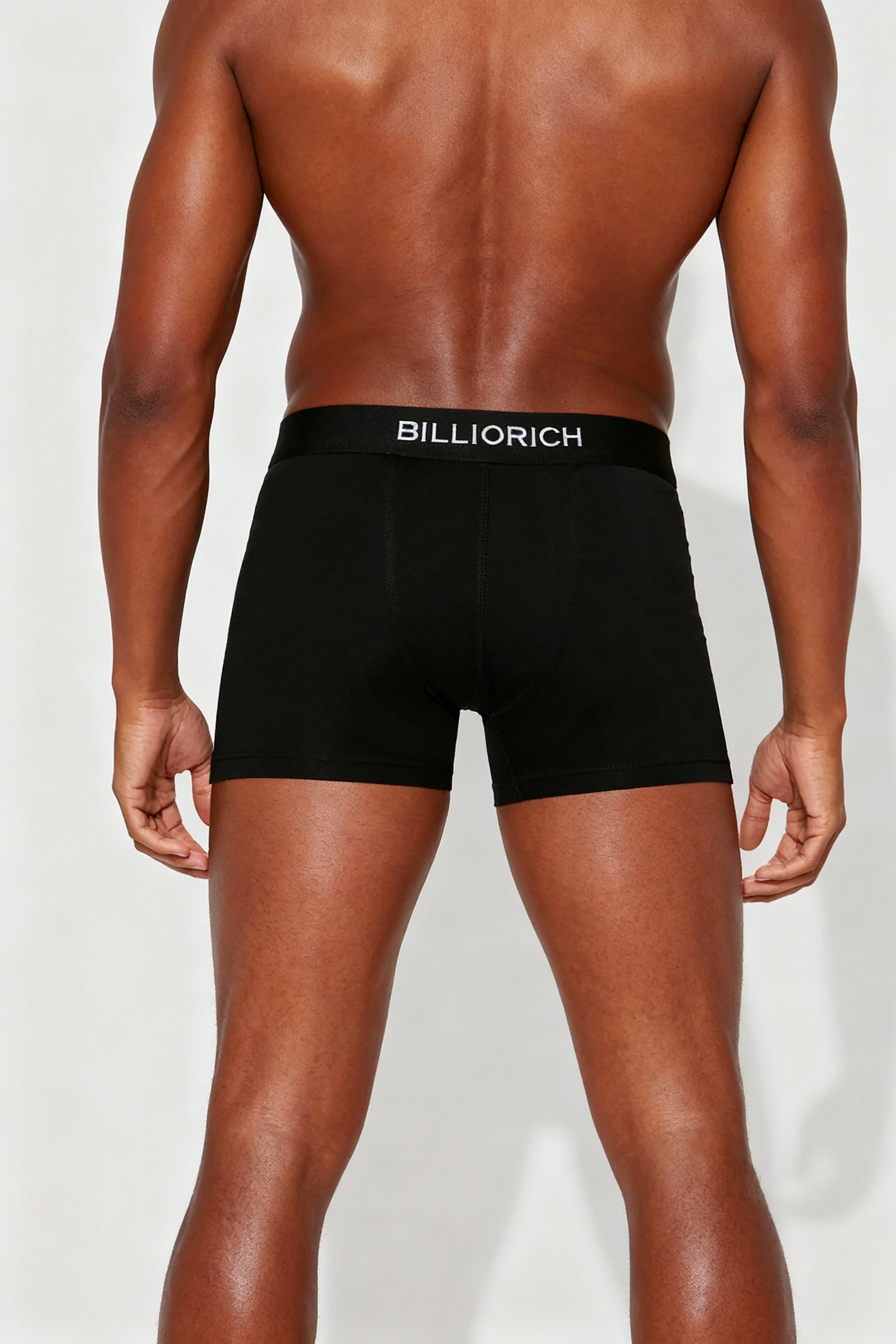 Billiorich Boxer Brief 2 Pack - BLACK