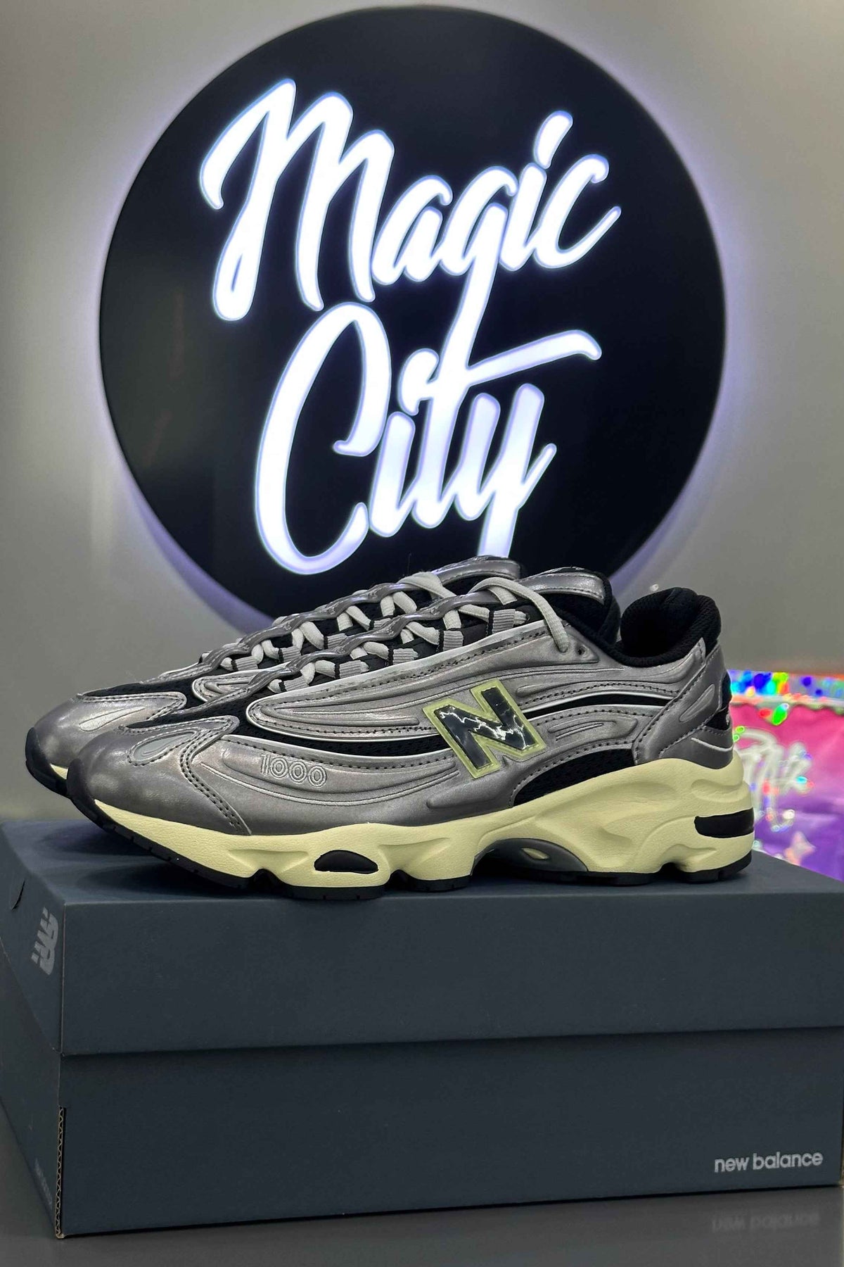 New Balance 1000 Silver Metallic