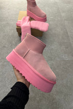 UGG Wmns Classic Mini
Dipper Legwarmer 'Pink Dawn