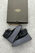 UGG Classic Mini Lace-Up Weather Boot - Black
