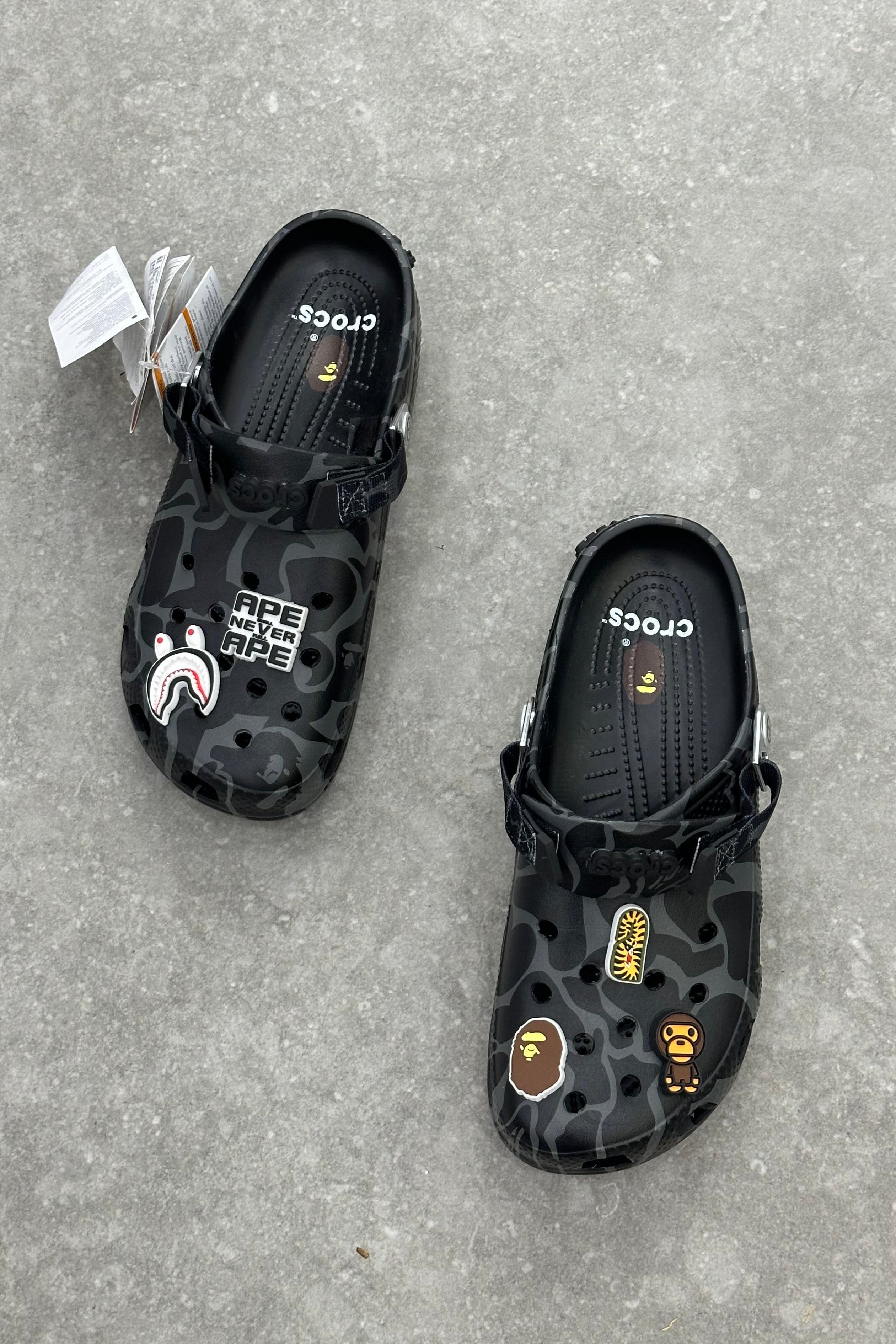 Crocs X A Bathing Ape ABC
Camo Black (Friends & Family) - MAGIC CITY