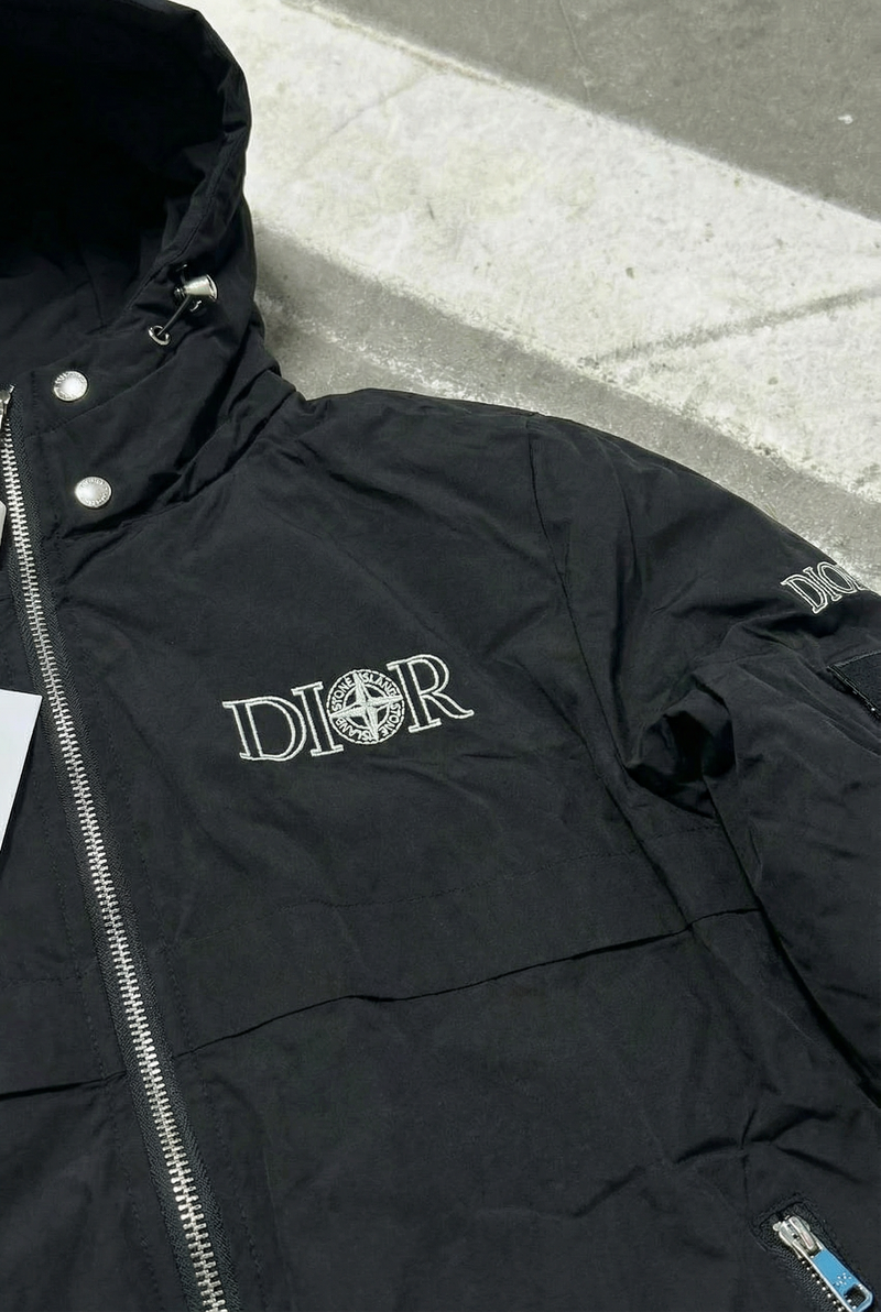 Dior x Stone Island Bomber Jacket - Black