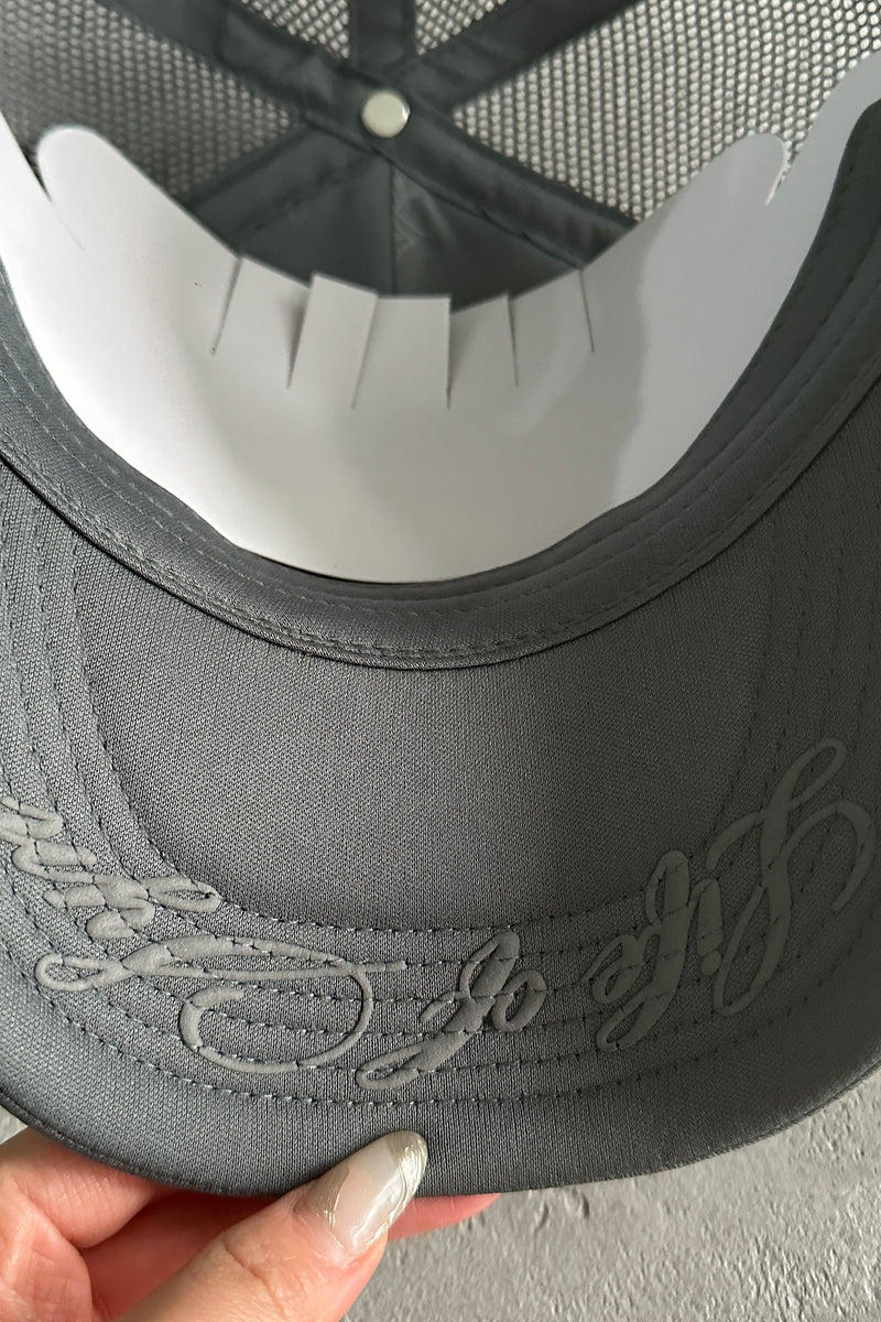Syna World Rope Trucker Hat – Grey - MAGIC CITY