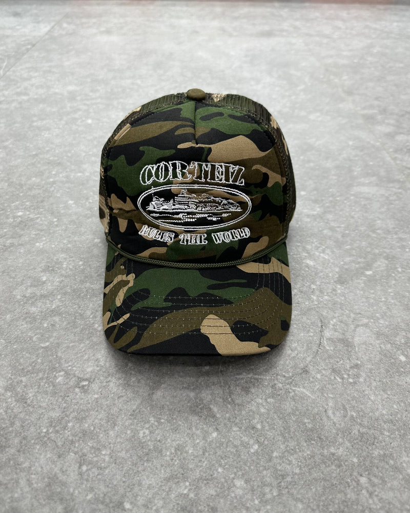 CORTEIZ 5 STARZ Alcatraz Trucker Hat – Camo - MAGIC CITY