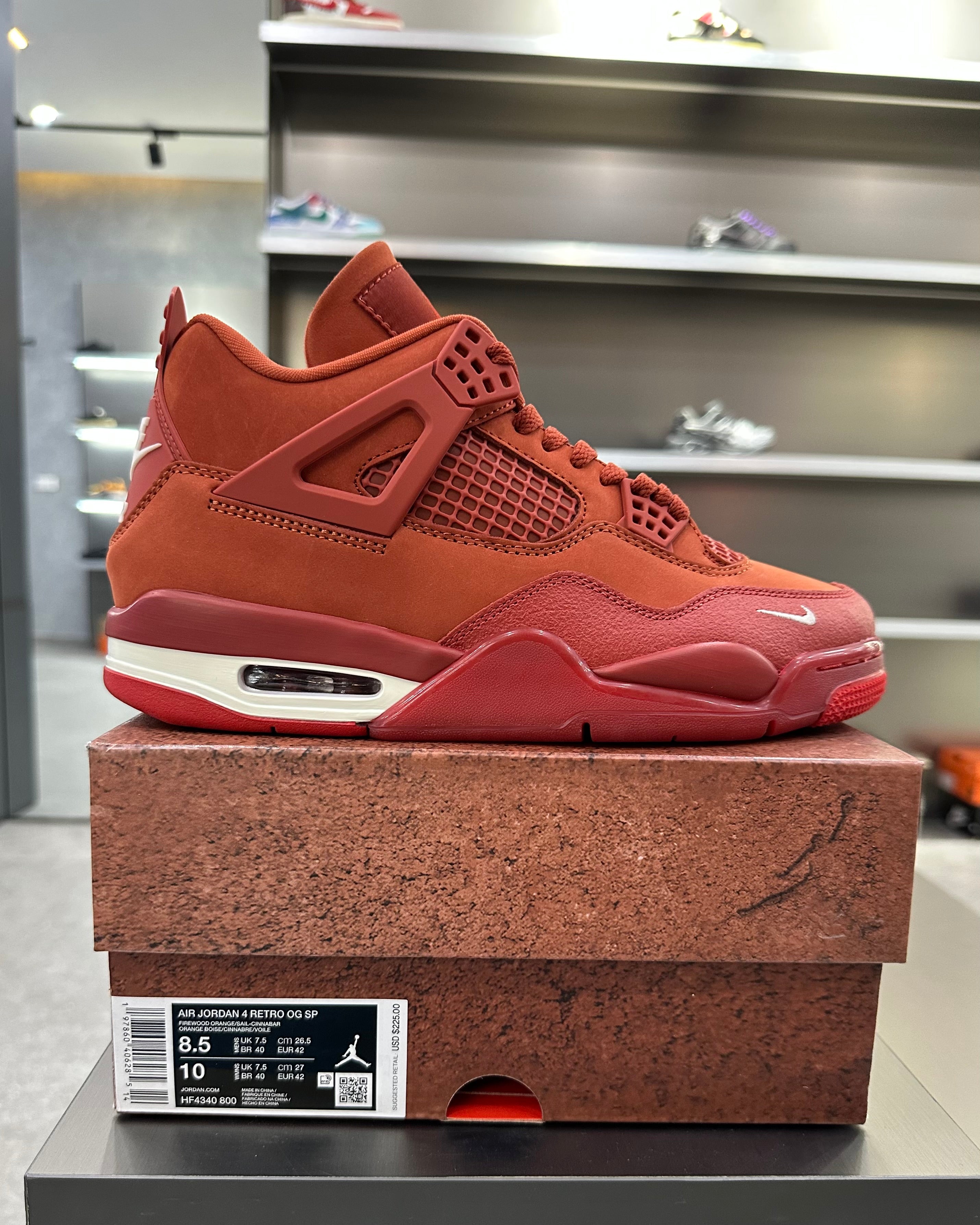 Air Jordan 4 Retro OG SP Nigel Sylvester Brick by Brick