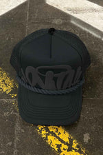Syna World Rope Trucker Hat – BLACK