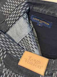 Louis V x Nigo Giant Damier Waves MNGM Denim Pants - MAGIC CITY