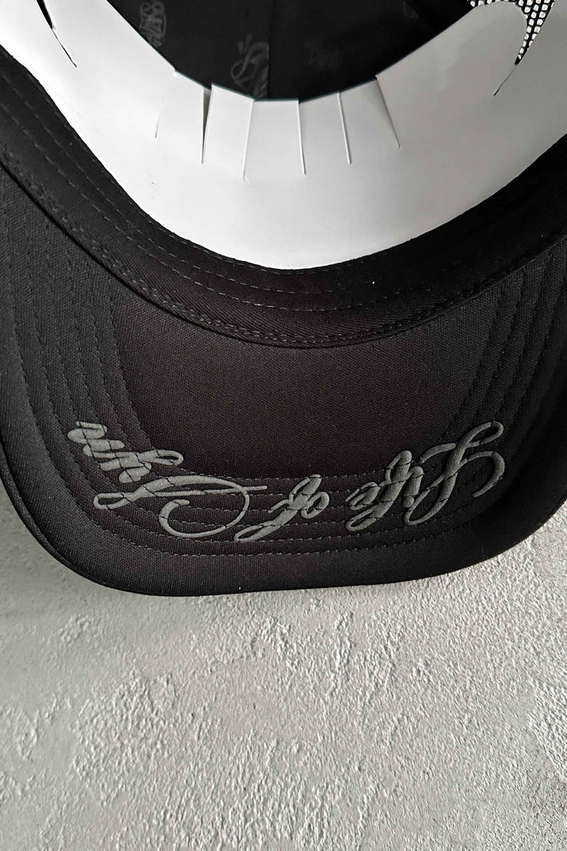 Syna World Rope Trucker Hat – BLACK