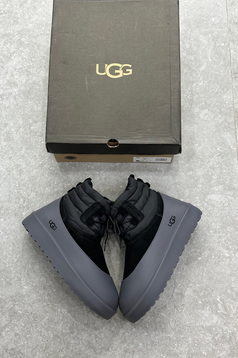 UGG Classic Mini Lace-Up Weather Boot - Black