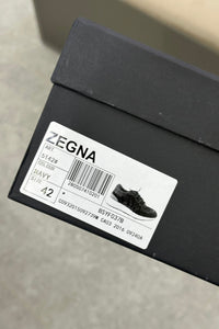 Zegna Techmerino Wool Sneakers - Bleu - MAGIC CITY