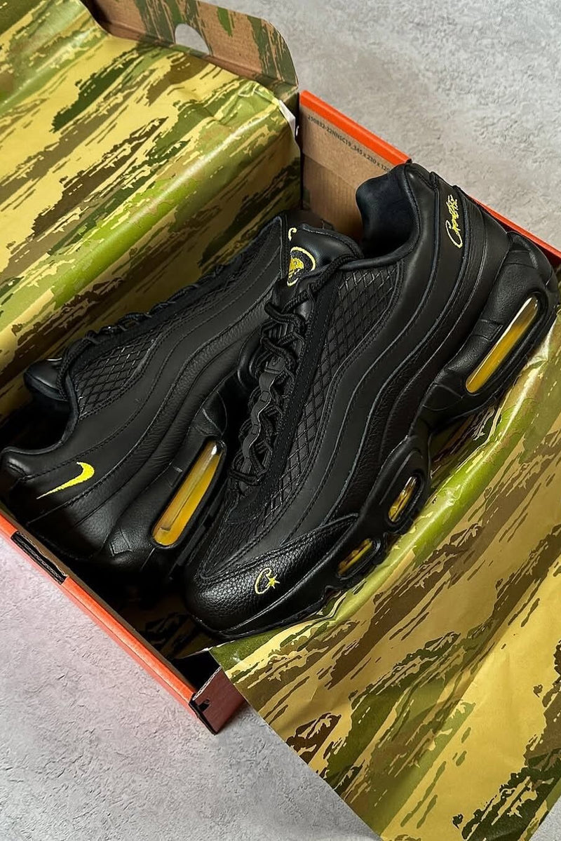 Corteiz x Air Max 95 Honey Black - MAGIC CITY