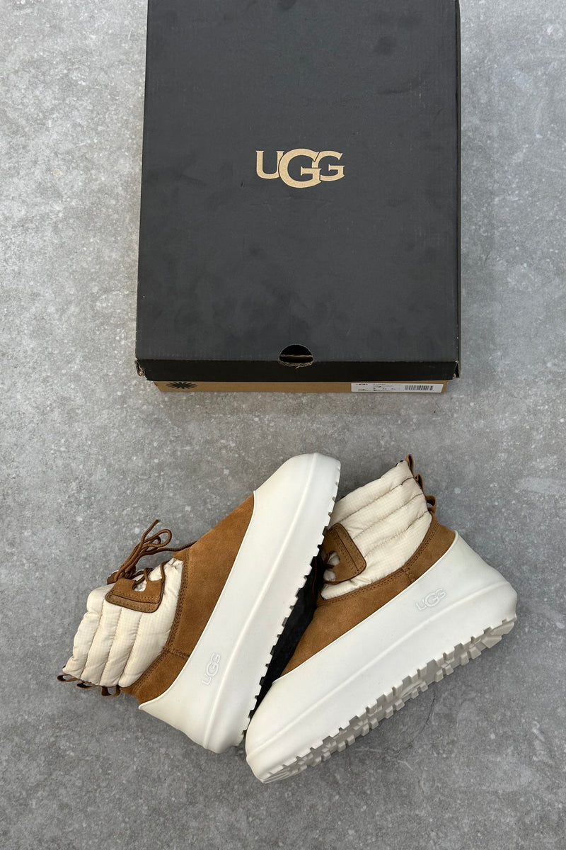 UGG Classic Mini Lace-Up Weather Boot - Whitecap