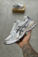ASICS Gel-Kayano 14 – White Black Pure Silver