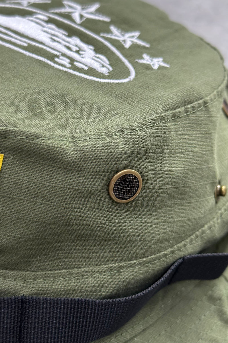 Corteiz OG Guerillaz Bucket Hat - Green - MAGIC CITY