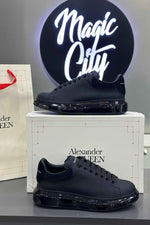 Alexander McQueen Oversized Sneaker 'Clear Sole - Black