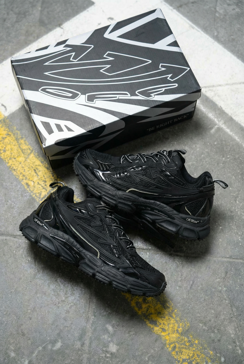 OFF-WHITE Be Right Back - BLACK