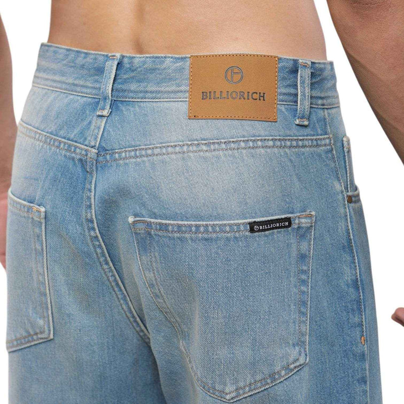 Billiorich Pantalon large en denim - MAGIC CITY