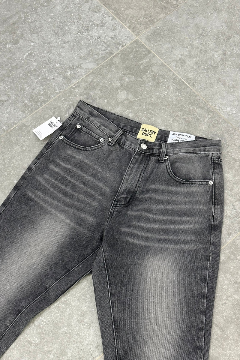 GALLERY DEPT Flared Jeans Paint Splatter - Grey