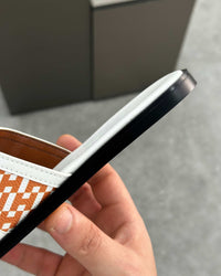 Hermês Sandal Izmir Orange / White - MAGIC CITY