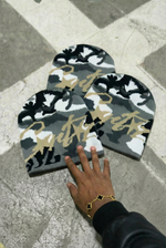 Corteiz camo beanie - Grey Black
