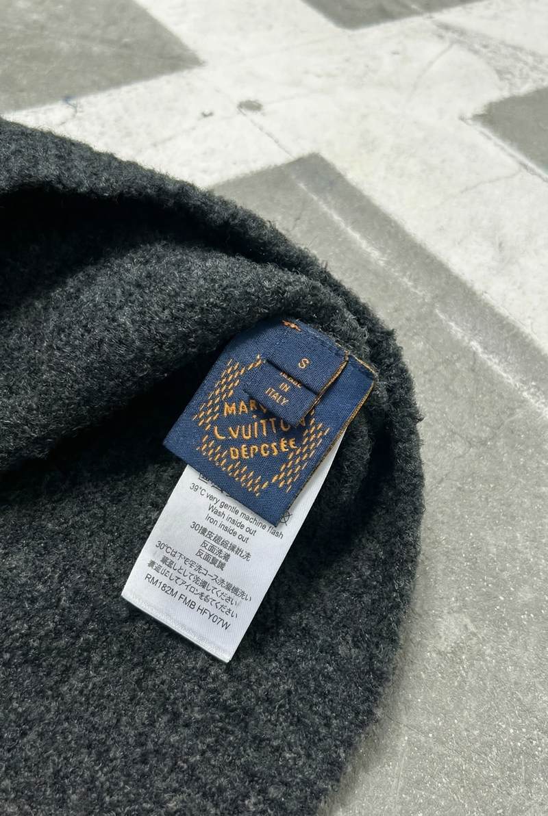 LV Chunky Wool Blend Pullover