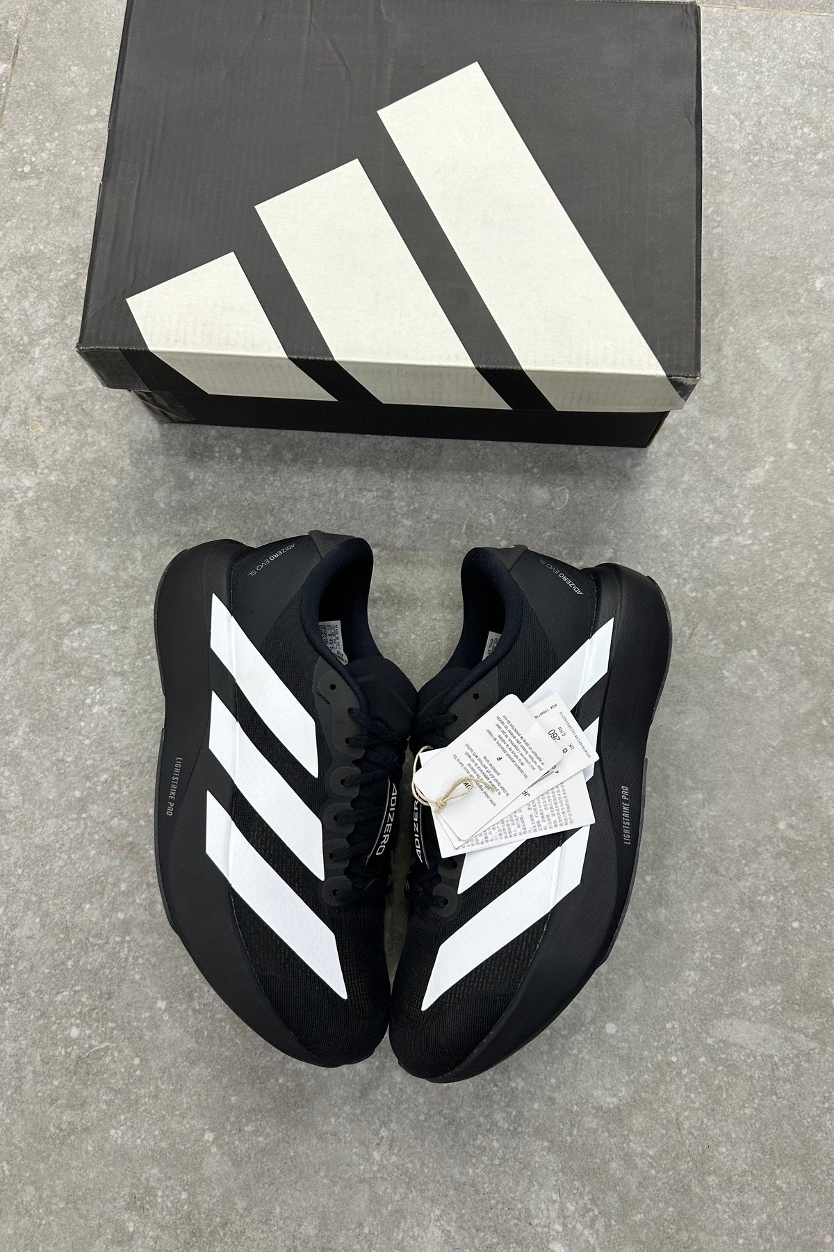 Adidas Adizero Evo SL - Black White