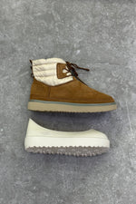 UGG Classic Mini Lace-Up Weather Boot - Whitecap