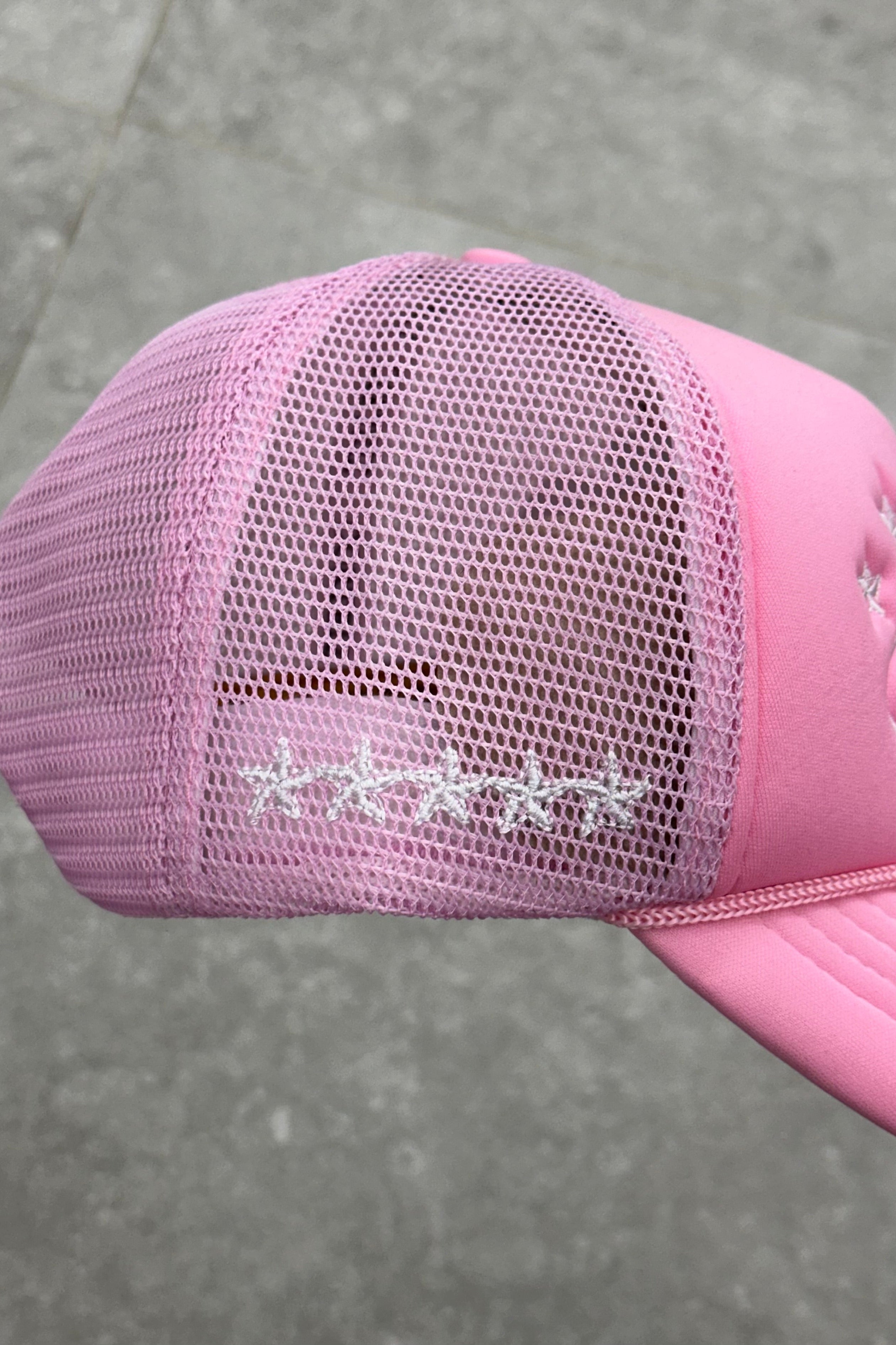 CORTEIZ 5 STARZ Alcatraz Trucker Hat – Pink - MAGIC CITY