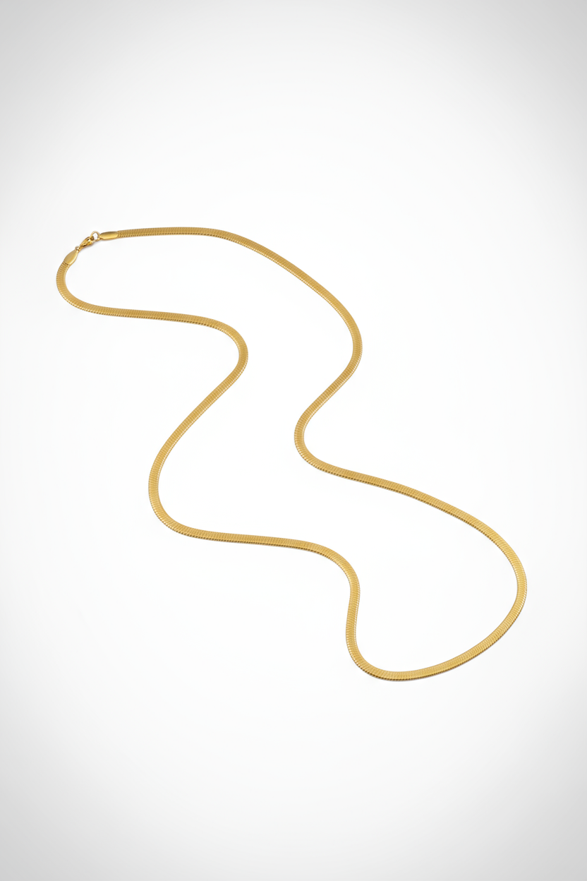 5mm Rope Chain Necklace - Stainless steel