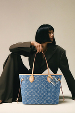 Louis V - Neverfull MM Monogram Denim