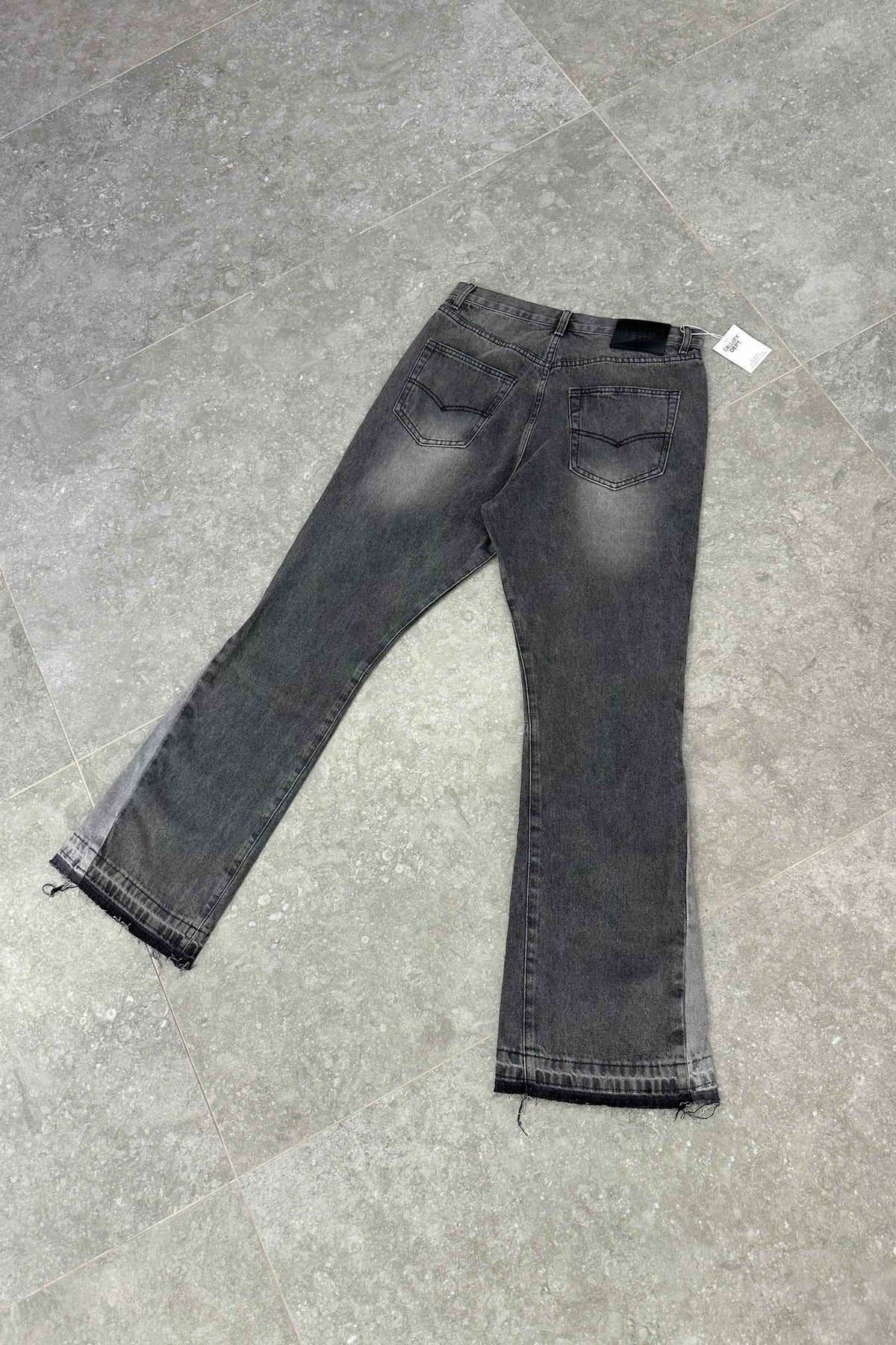 GALLERY DEPT Flared Jeans Paint Splatter - Grey