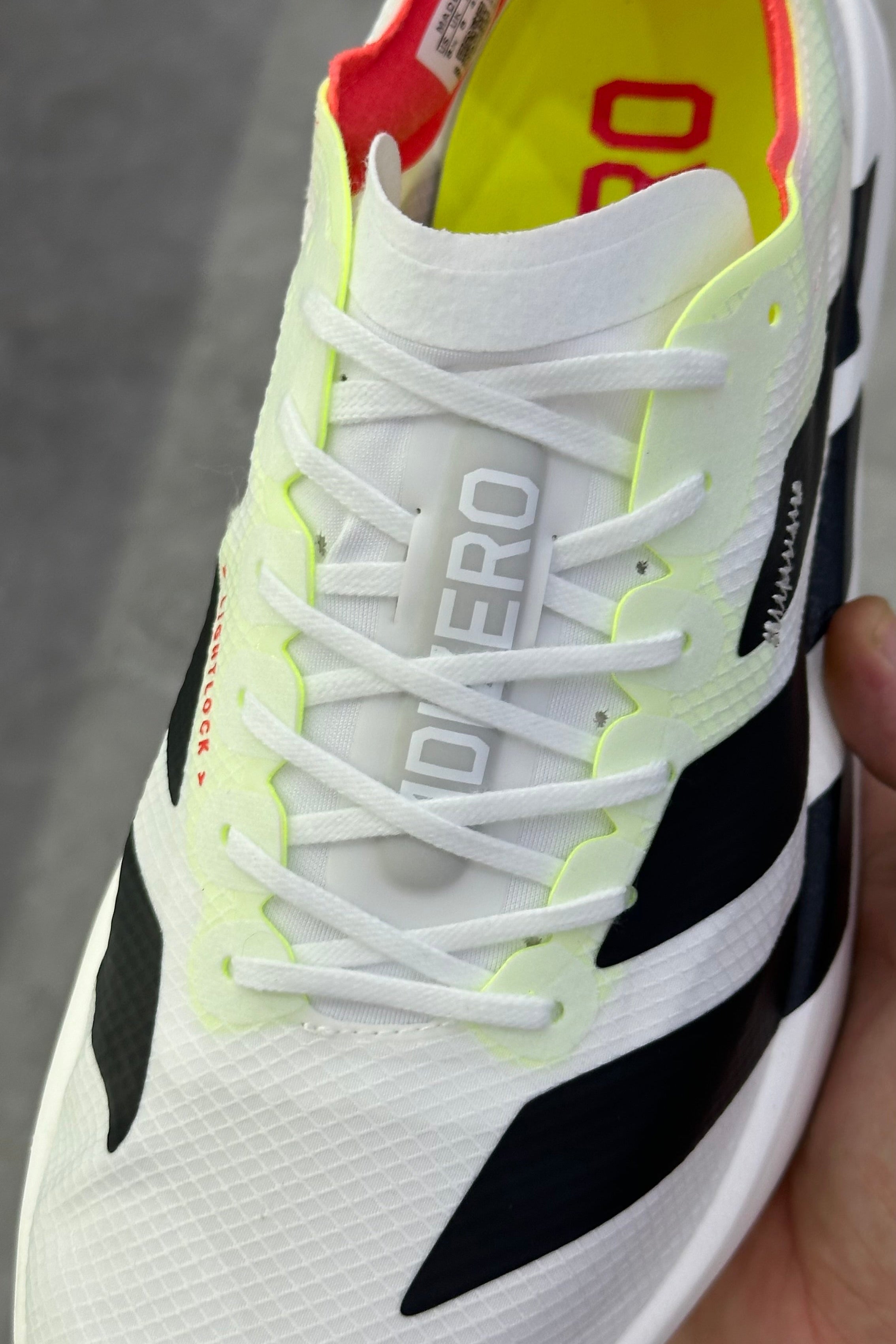 Adidas Adizero Adios Pro 4 White Black