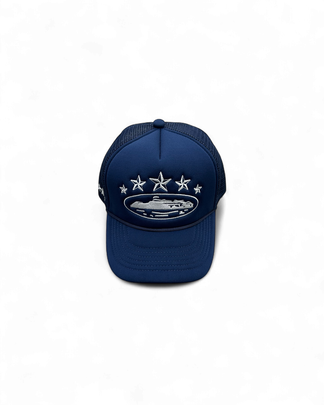CORTEIZ 5 STARZ Alcatraz Trucker Hat – Bleu