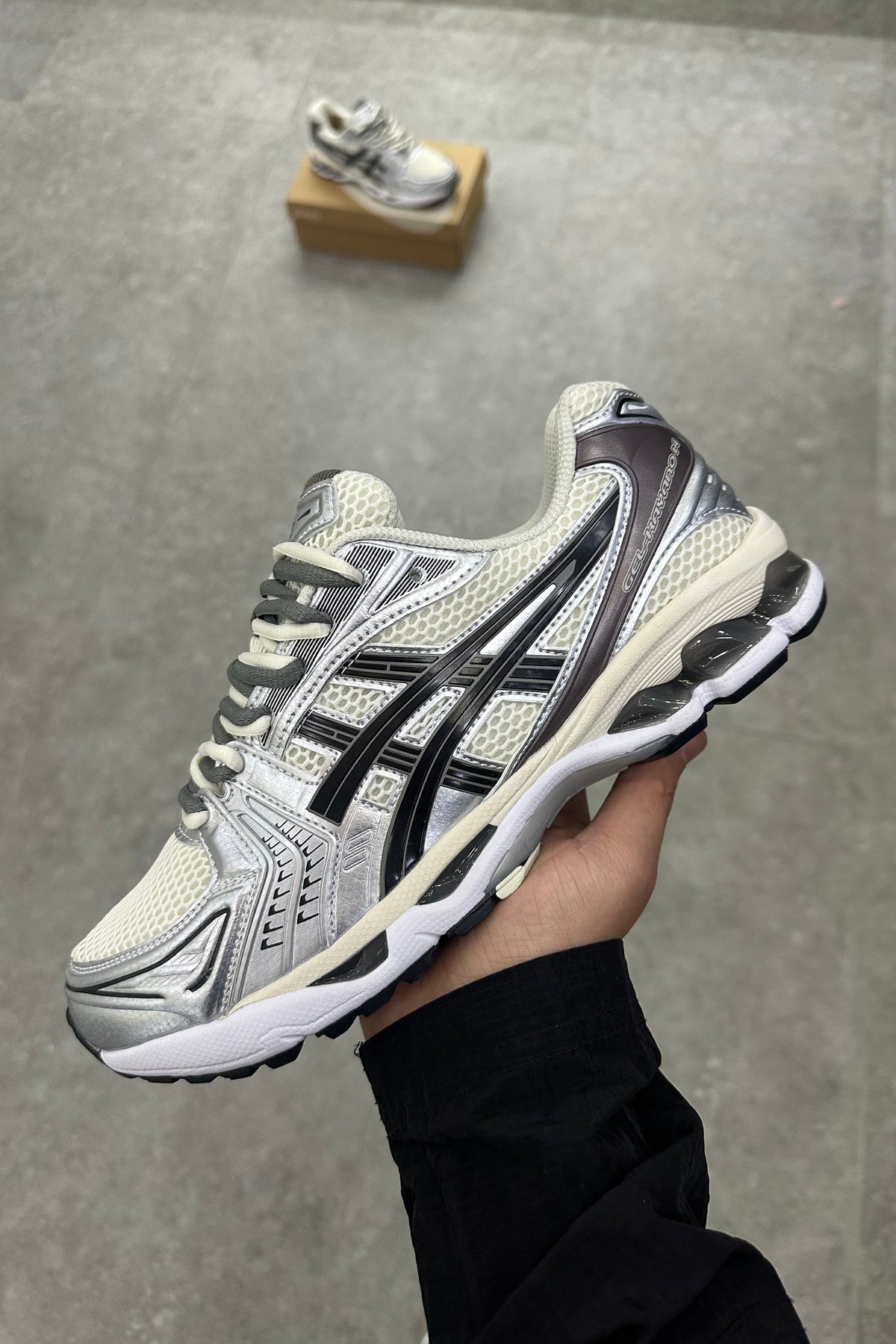 Asics GEL-KAYANO 14 - White/Midnight