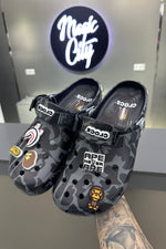 Crocs X A Bathing Ape ABC
Camo - Black