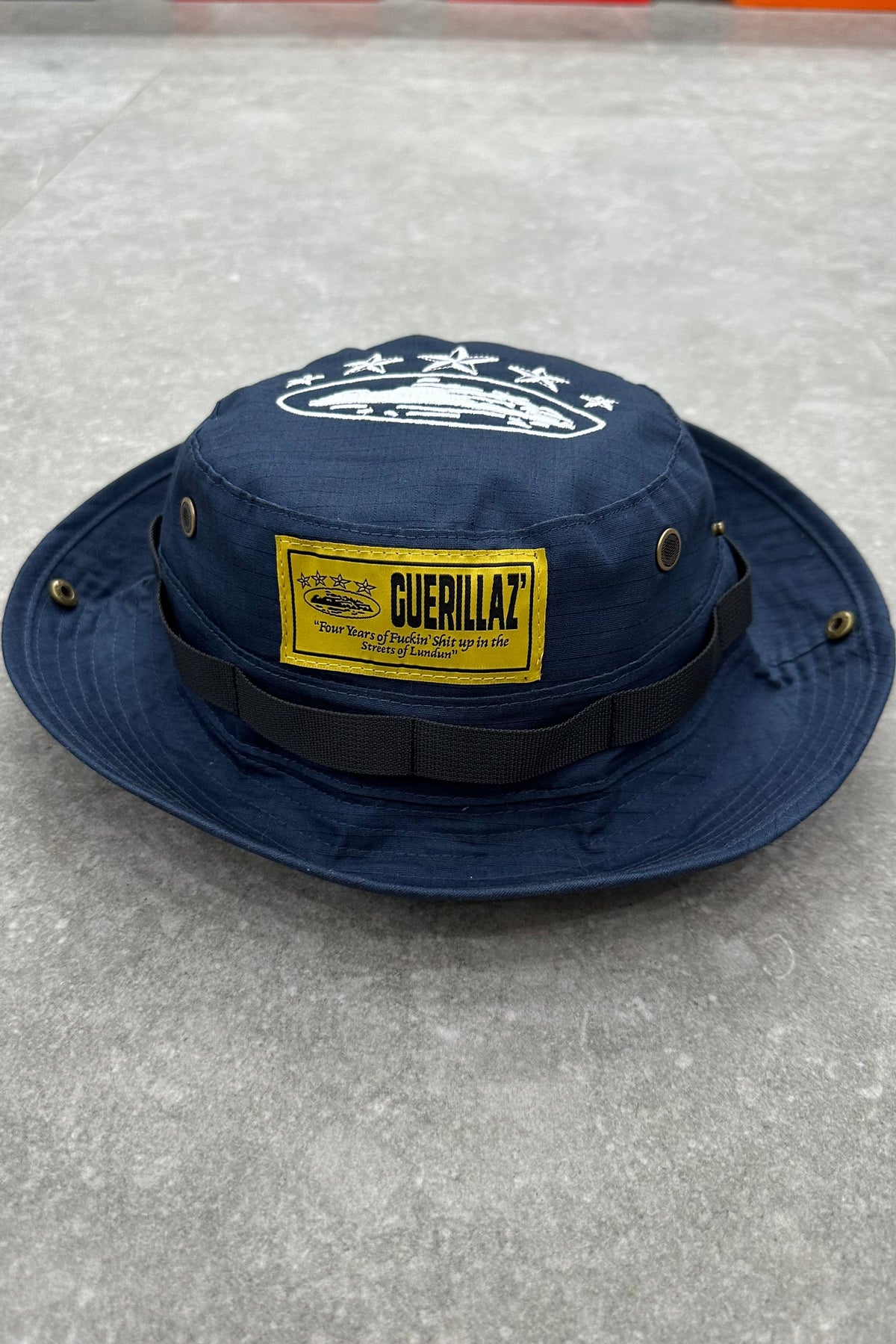 Corteiz OG Guerillaz Bucket Hat - Bleu - MAGIC CITY