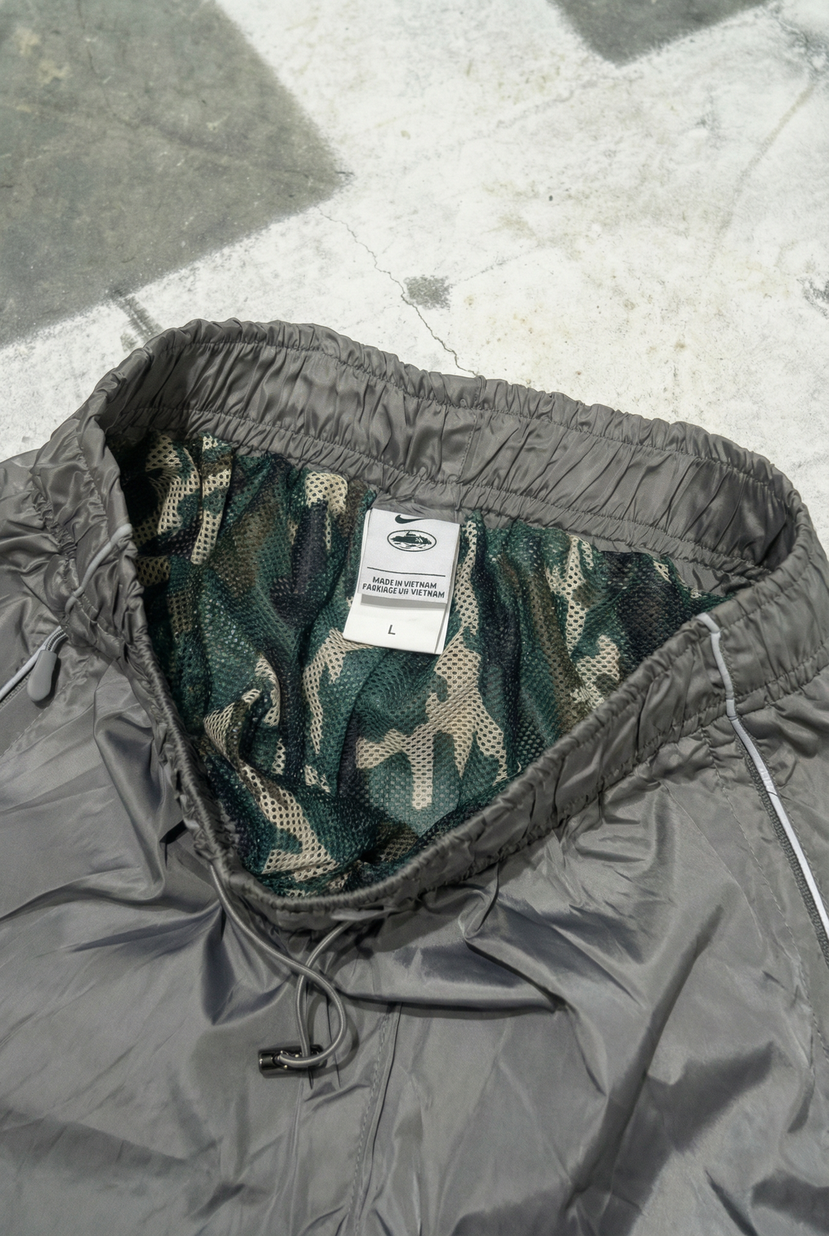 Corteiz × Nike NRG Onyx Tracksuit - GREY