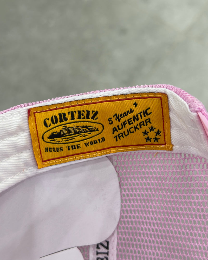 CORTEIZ 5 STARZ Alcatraz Trucker Hat – Pink - MAGIC CITY