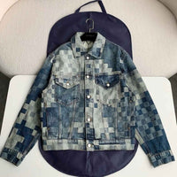 Louis V Damier Denim Skate Jacket - MAGIC CITY