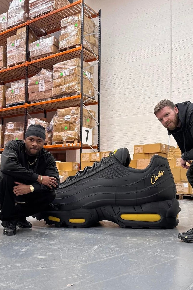 Corteiz x Air Max 95 Honey Black - MAGIC CITY