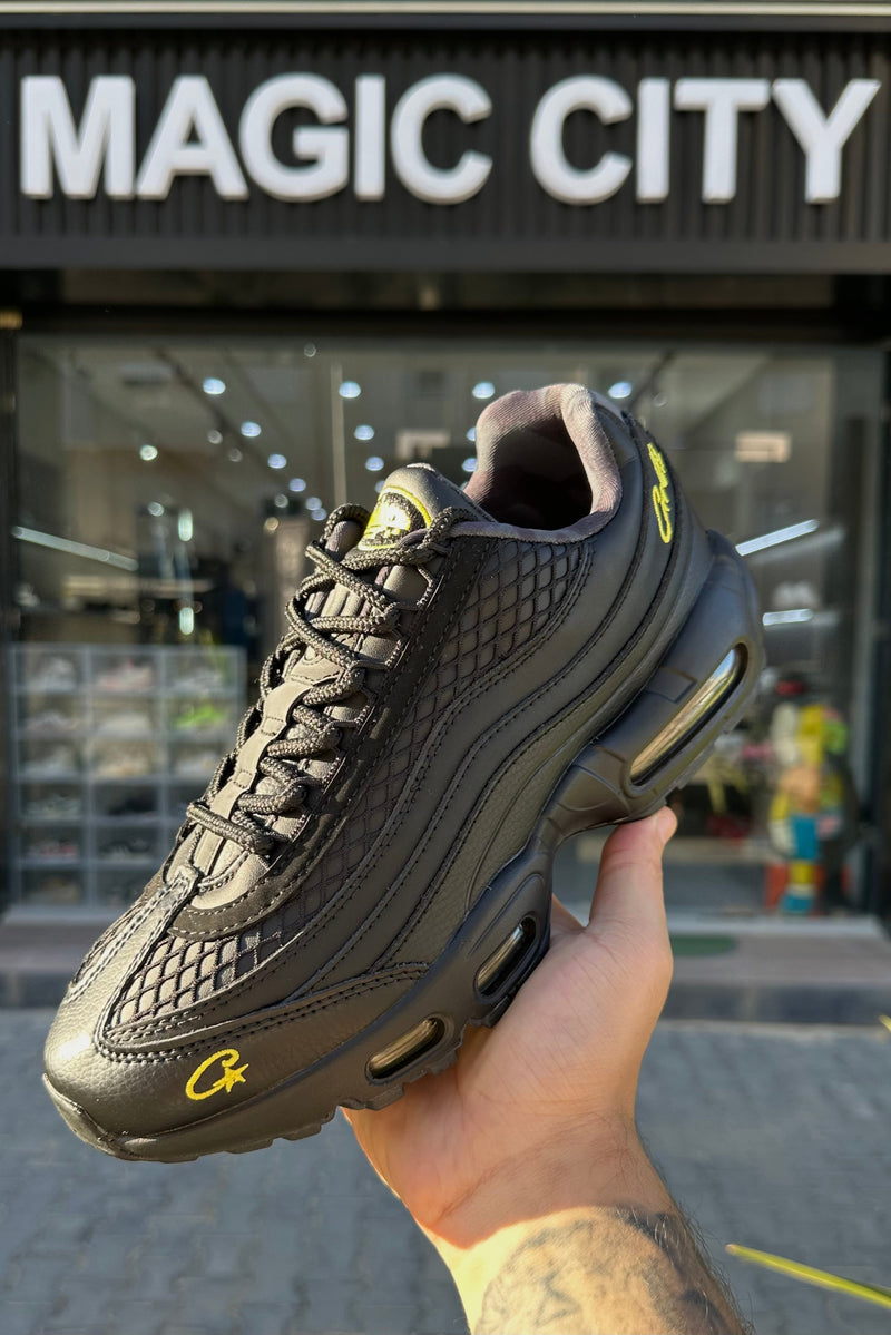 Corteiz x Air Max 95 Honey Black - MAGIC CITY