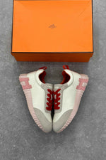 Hermès Bouncing Sneaker – Cream Pink Sole