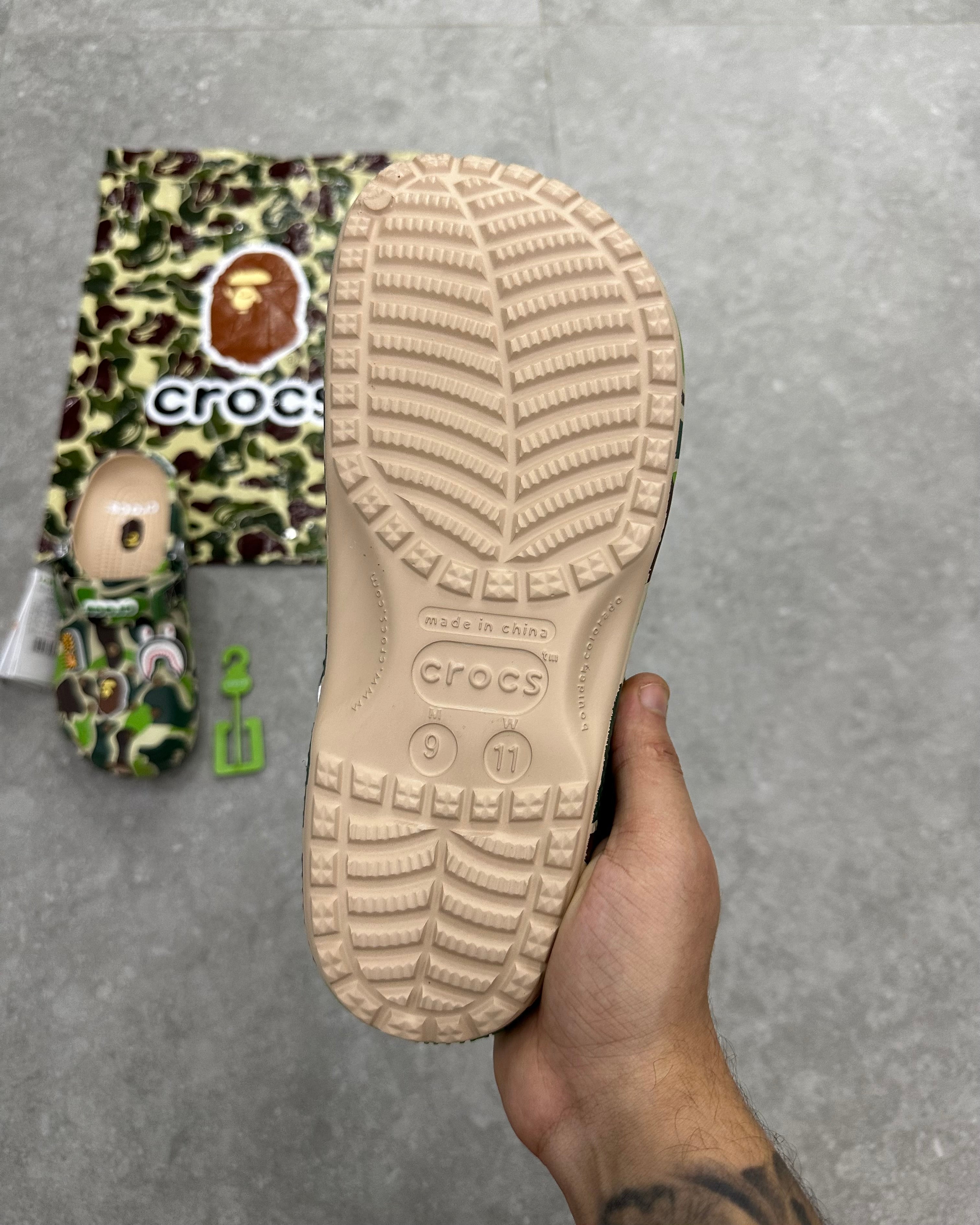 Crocs X A Bathing Ape ABC
Camo - Green