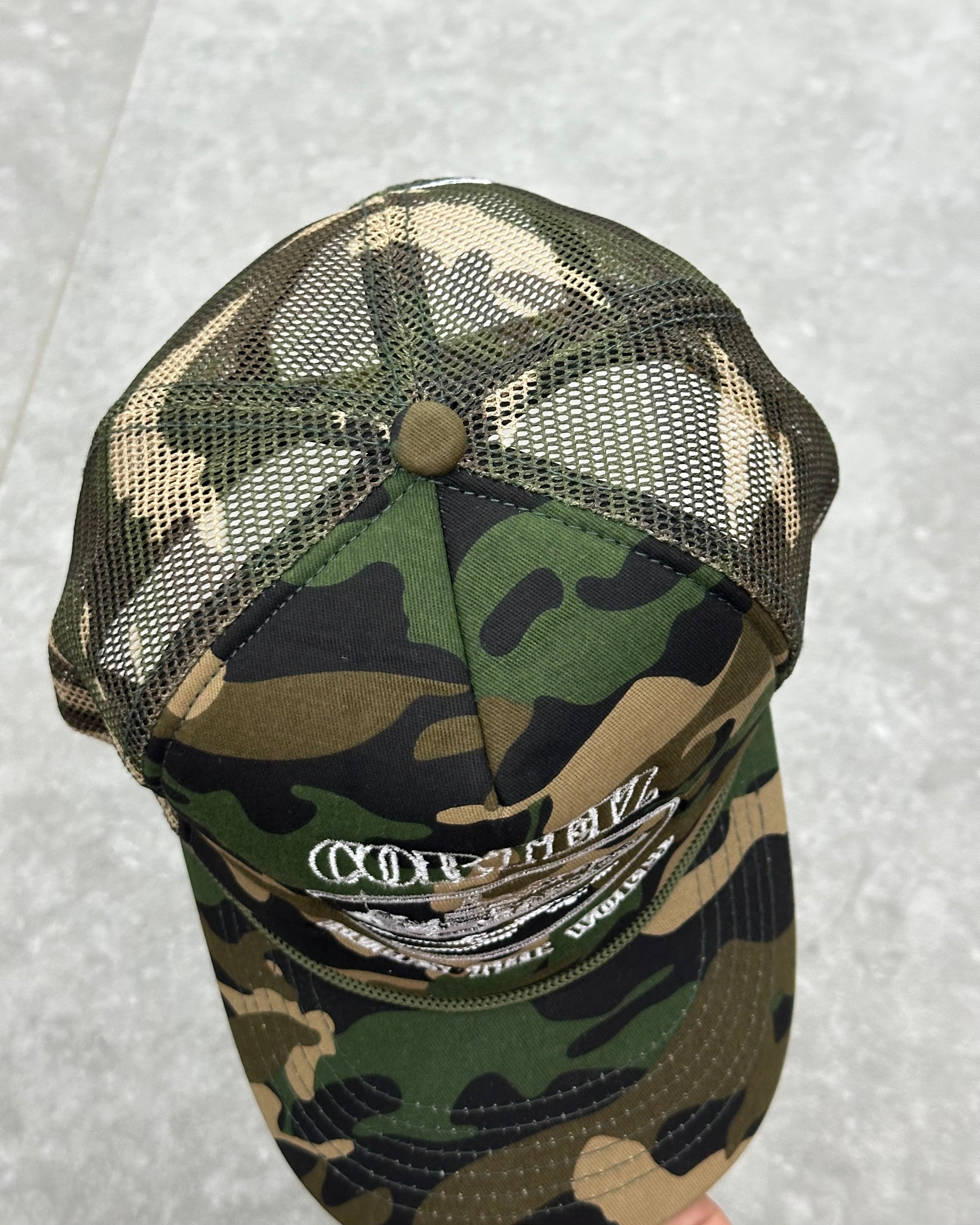 CORTEIZ 5 STARZ Alcatraz Trucker Hat – Camo